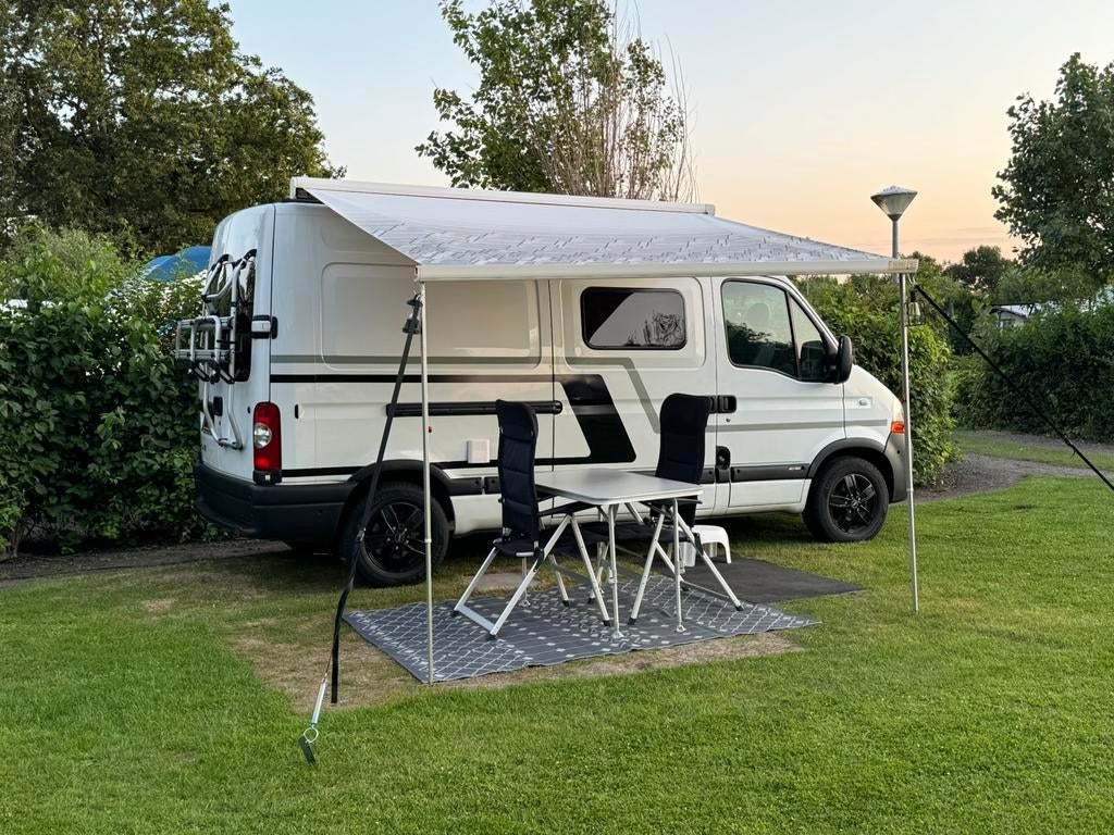 Mooie camper bus Renault Master automaat 2006, Caravans en Kamperen, Overige merken, Chemisch toilet, Buscamper of Camperbus, Half-automaat