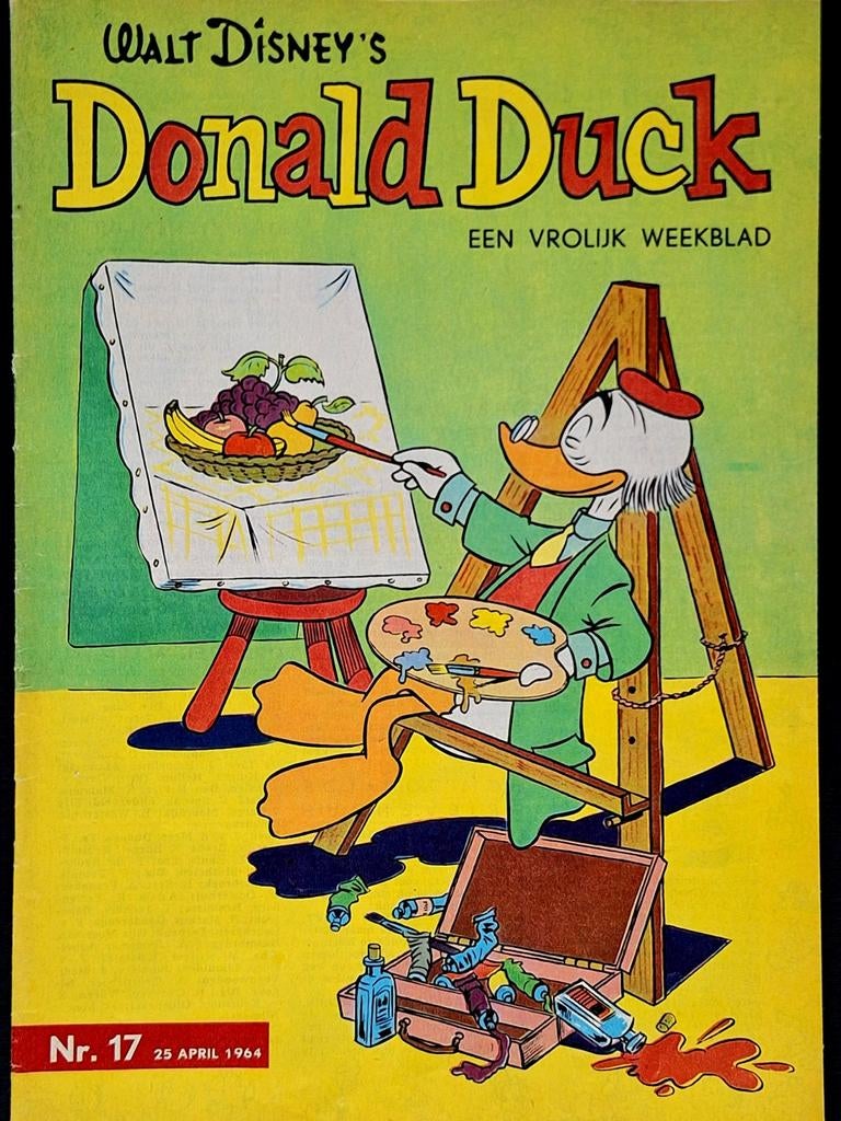 Donald Duck 1964 nr. 17, Boeken, Eén stripboek, Ophalen of Verzenden, Zo goed als nieuw