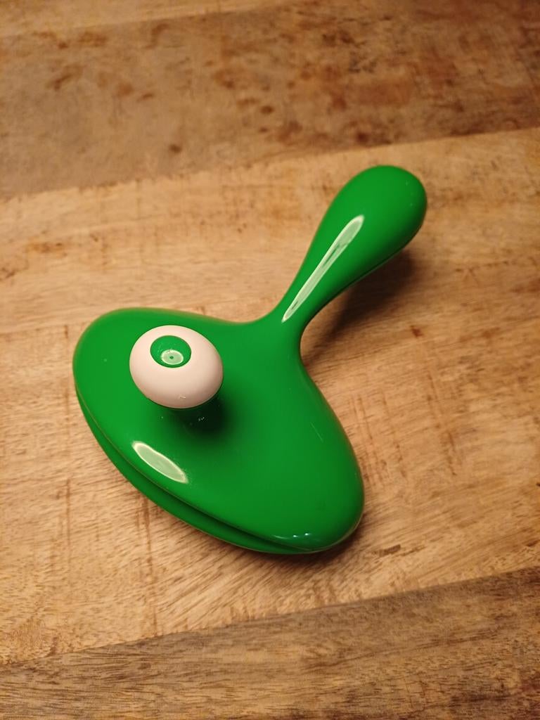 Alessi Pluizenborstel Groen, Ophalen of Verzenden, Zo goed als nieuw
