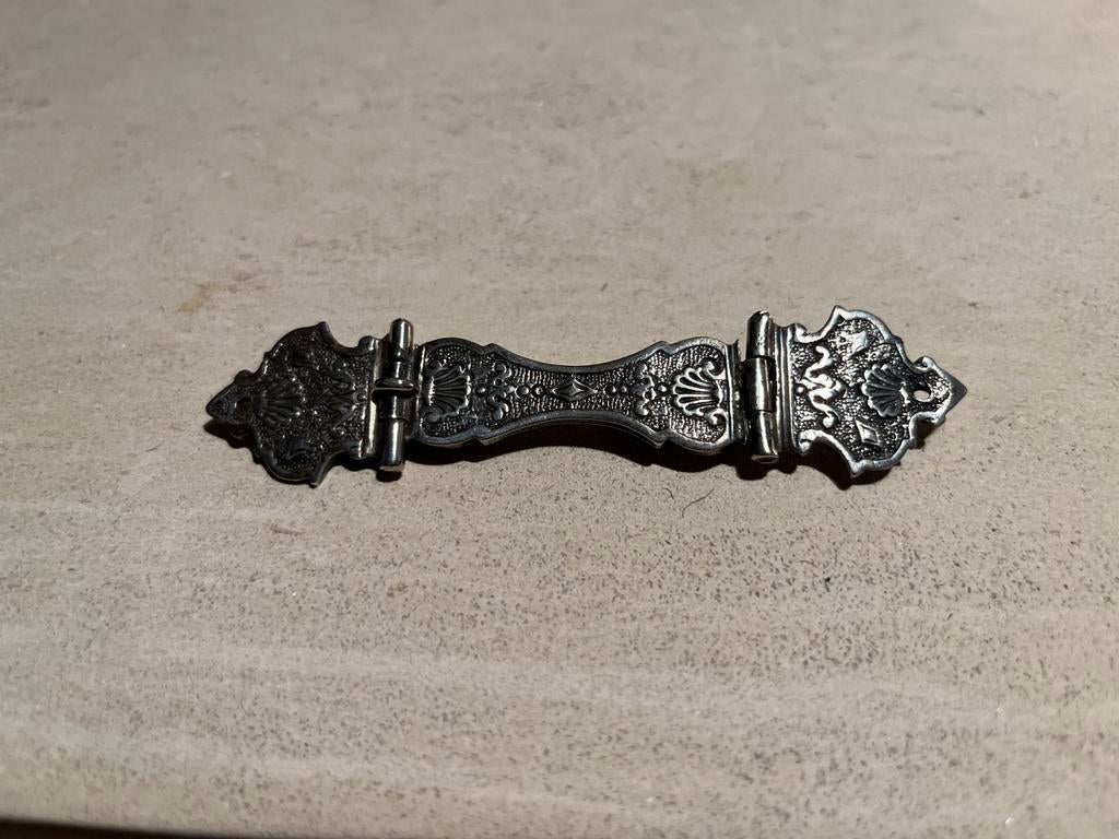 Antiek zilveren bijbelslot ( 27 gram ), Ophalen of Verzenden, Zilver