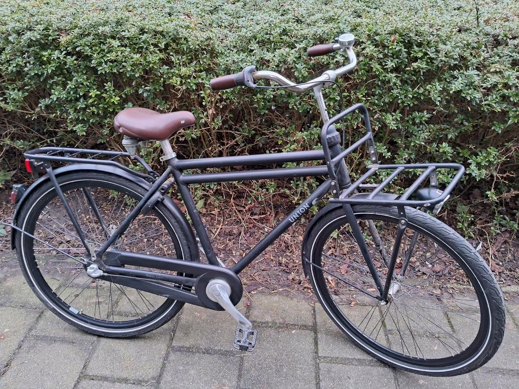 28 inch union transportfiets 53 cm  200.-, Overige merken, Versnellingen, Ophalen of Verzenden, Zo goed als nieuw