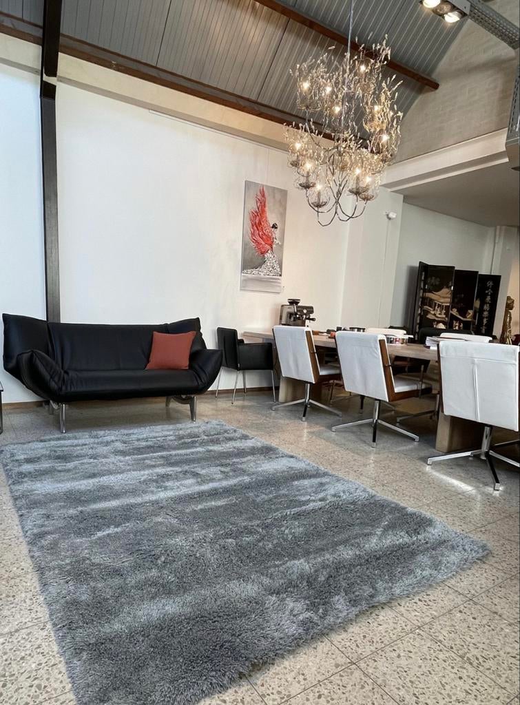 Brink en Campman Lana tapijt 170 x 240, Ophalen, Grijs, Rechthoekig, Nieuw