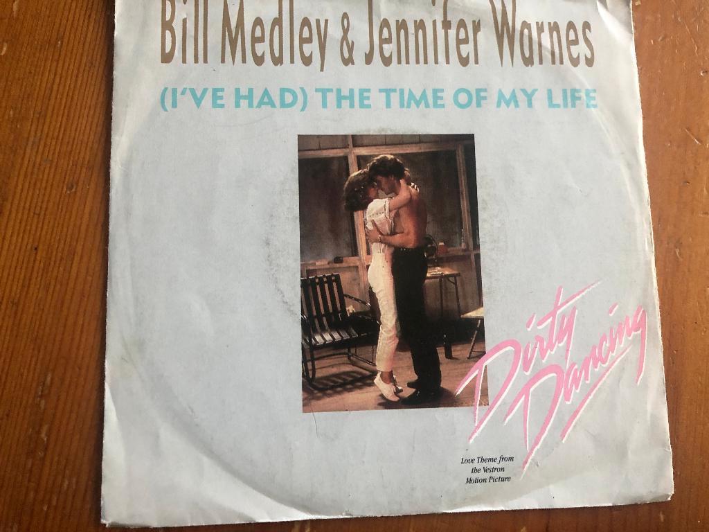 BILL MEDLEY & JENNIFER WARNES   THE TIME OF MY LIVE 1987, Cd's en Dvd's, Vinyl Singles, Ophalen of Verzenden, Zo goed als nieuw