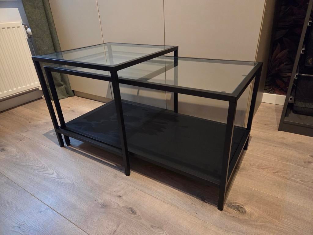Vittsjö Salontafel/bijzettafel Ikea, Ophalen, 50 tot 100 cm, 50 tot 100 cm, Zo goed als nieuw