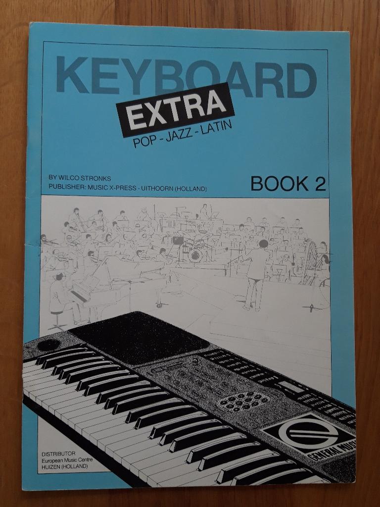 Keyboard Extra pop-jazz-latin book 2 door Wilco Stronks, Gebruikt, Ophalen of Verzenden, Thema, Keyboard