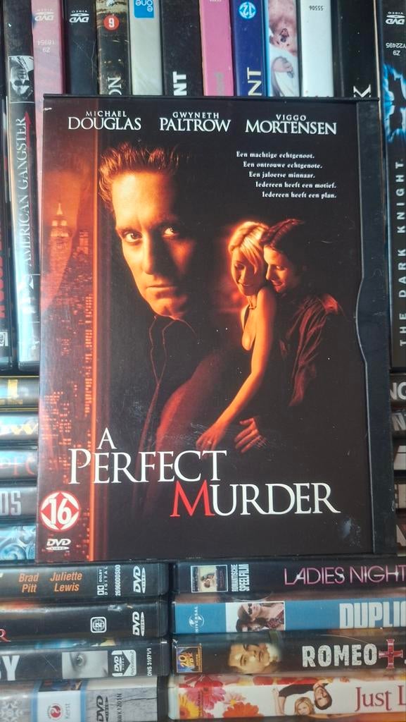A perfect murder dvd, Alle leeftijden, Ophalen of Verzenden, Zo goed als nieuw