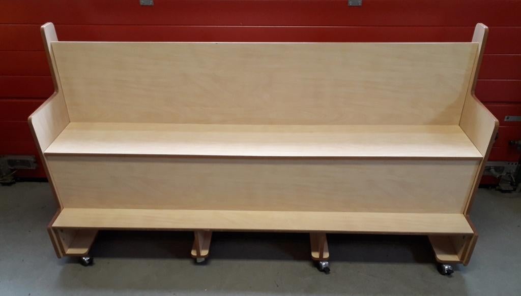 Bank Bankje De Tol kinderdagverblijf meubel Kinderopvang, Ophalen, Zo goed als nieuw, Tafel(s) en Stoel(en)