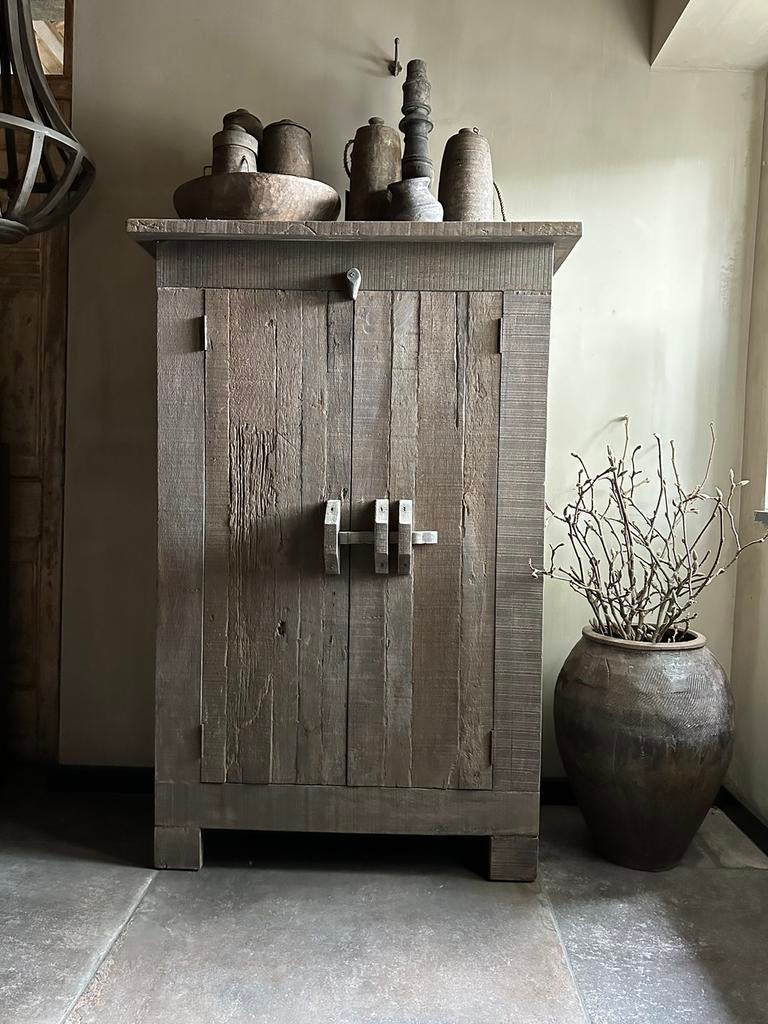 Meidenkast, kast Driftwood 2-deurs, Huis en Inrichting, Kasten | Overige, Ophalen of Verzenden, Nieuw
