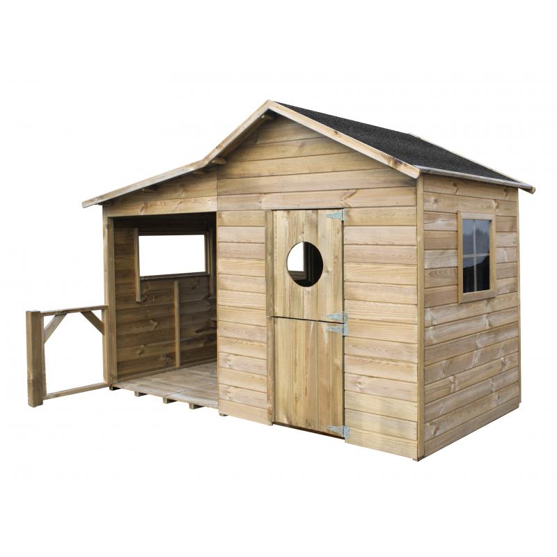 Speelhuisje buiten | NIEUW | Bekijk in onze showtuin IJsbeer, Safari speelhuisjes, Mail@wellestuinhout.nl, Nieuw, Ophalen of Verzenden