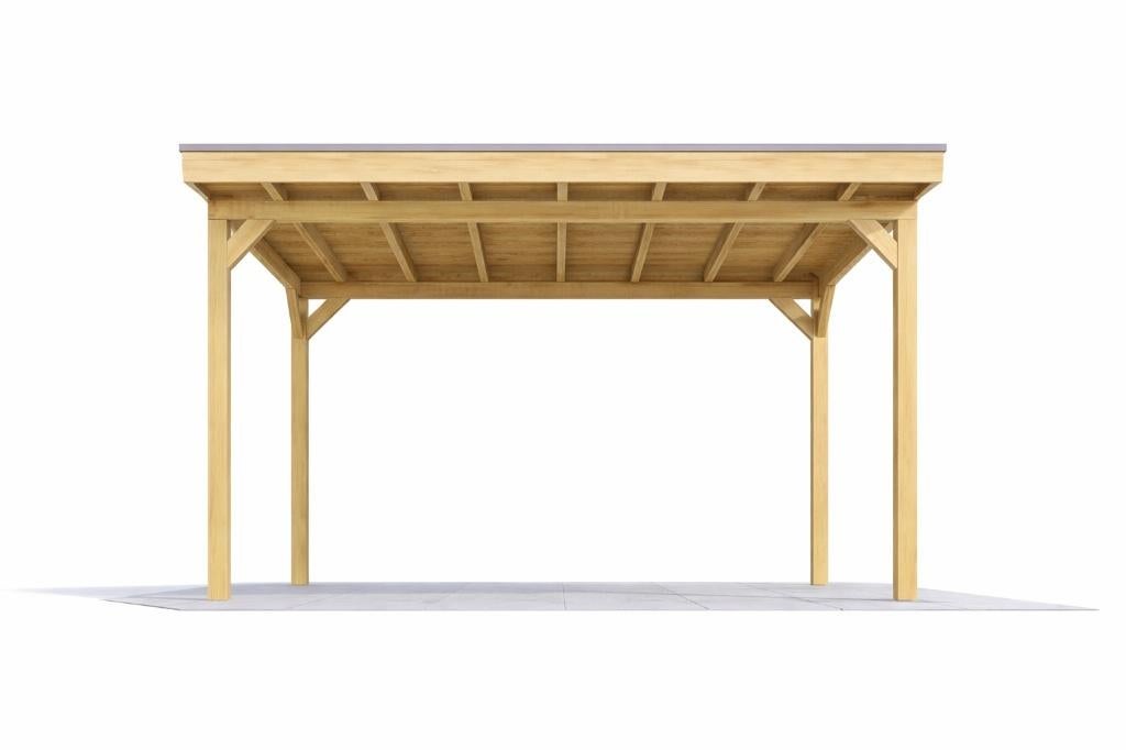 Douglas zithoek ROBUUST 3x4meter €1750,- 100% Compleet!, Tuin en Terras, Overkappingen, Ophalen, Nieuw, Veranda