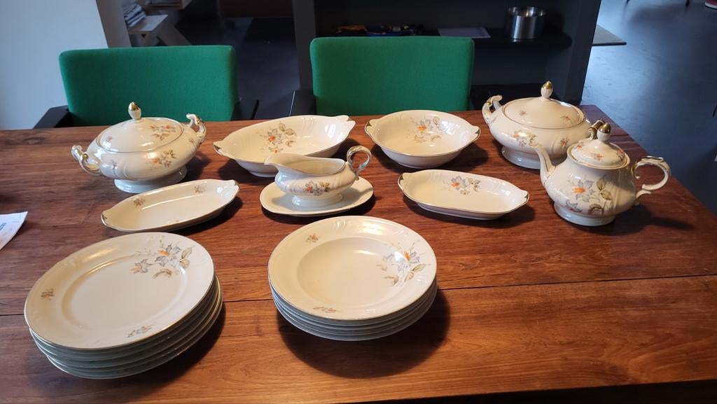 Bavaria Edelstein Servies - Gebruikt, Maar Mooi!, Ophalen
