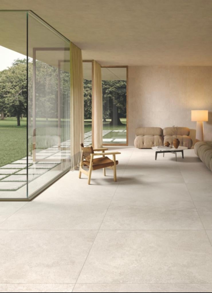 Tegels Keramisch Etrea Avorio 900x900x9.5mm naturale, 60 cm of meer, Nieuw, Ophalen of Verzenden, 10 m² of meer