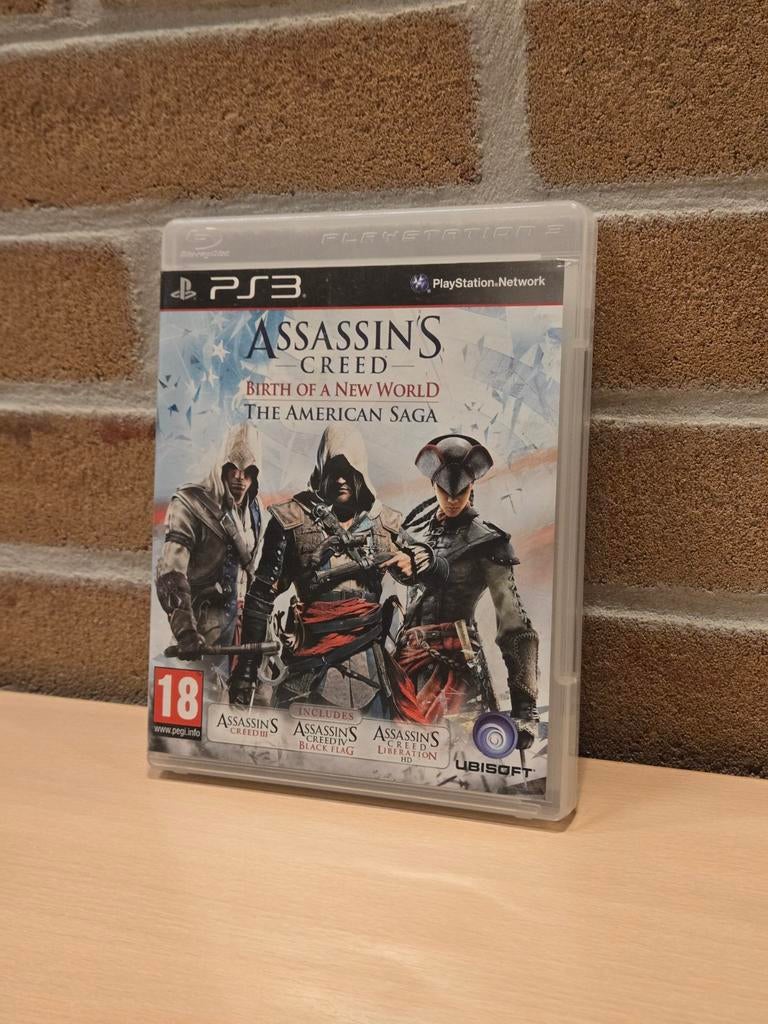 Assassin's Creed Birth of a New World The American Saga PS3, Spelcomputers en Games, Avontuur en Actie, Hilversum, Vanaf 18 jaar