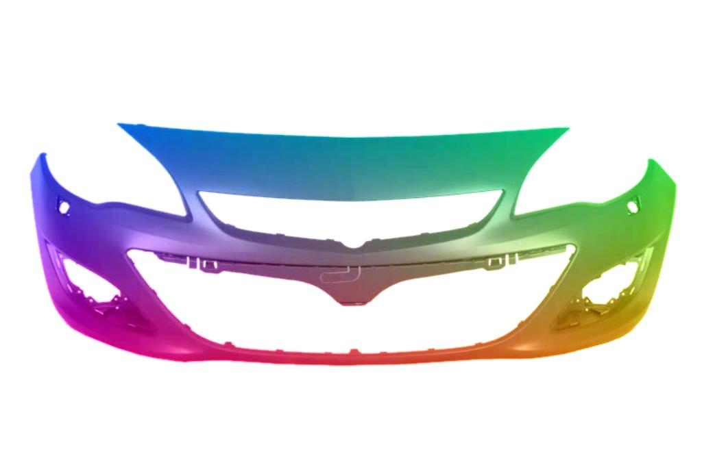 Voor Opel Astra J 2012-2015 SRA voorbumper gespoten in de ge