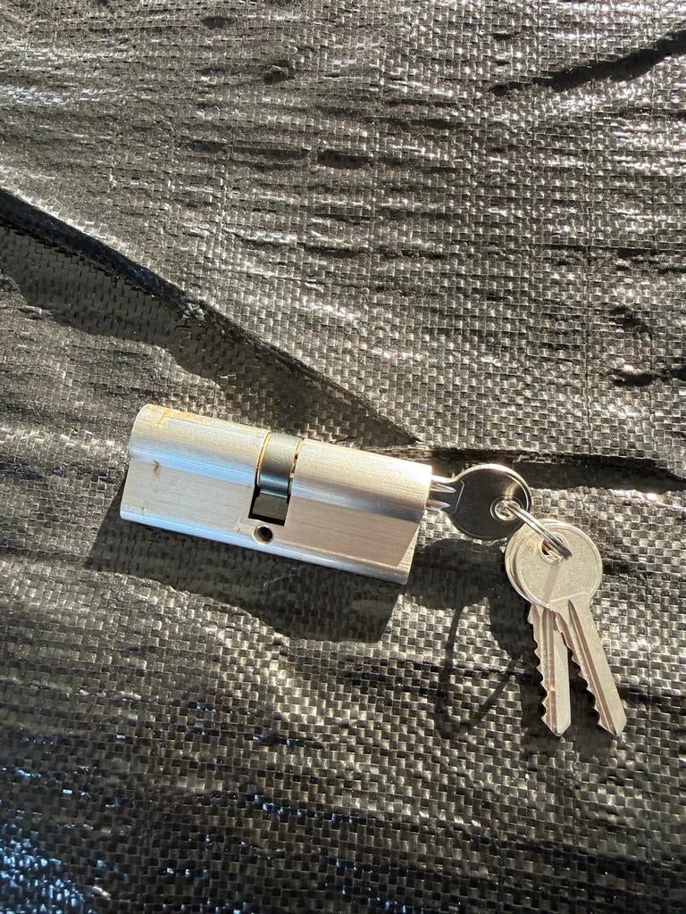 Nieuw cilinderslot voor schuttingdeur, Ophalen, Nieuw, Overige materialen, Slot