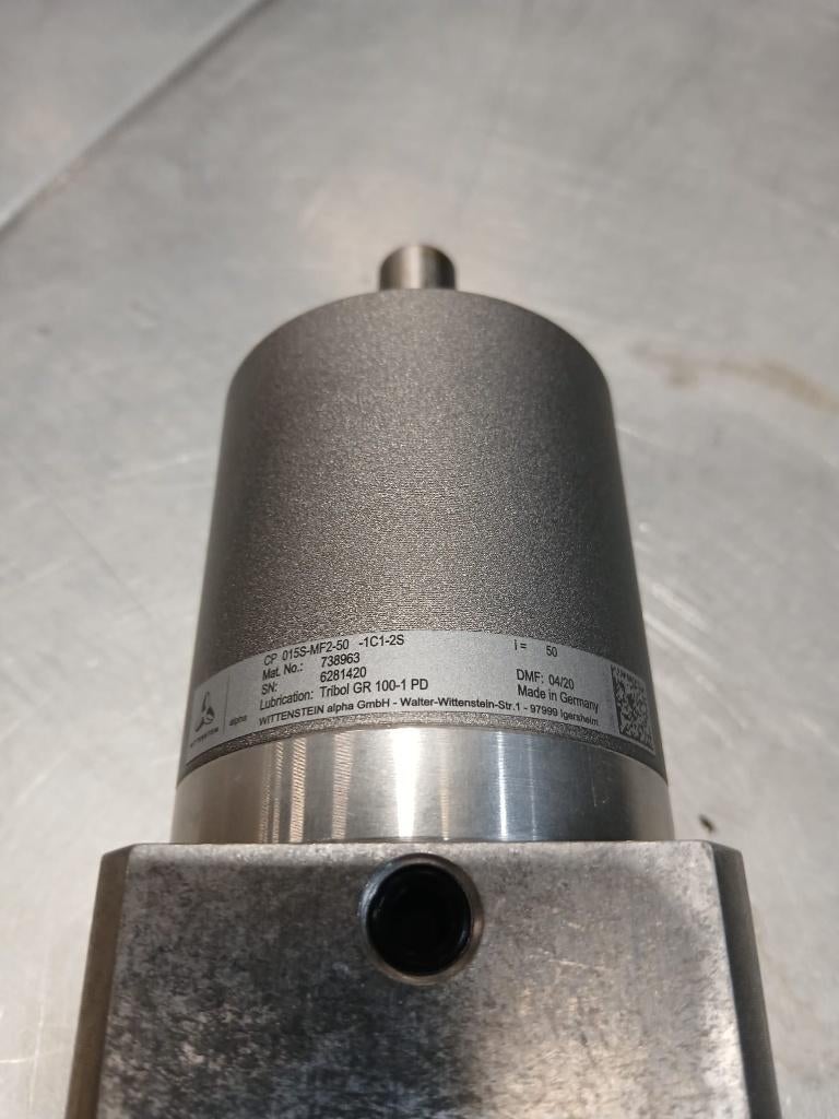 wittenstein vertragingskast 1x nieuw, Ophalen of Verzenden, Nieuw, Elektromotor, 1800 rpm of meer