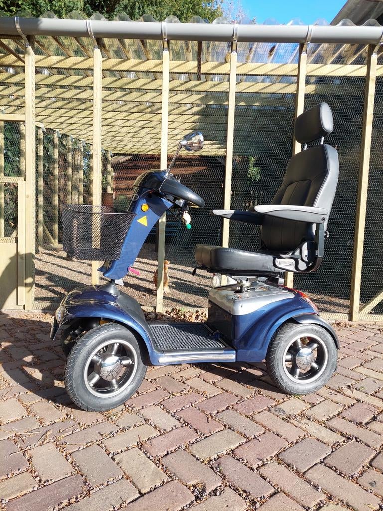 Scootmobiel, Vermeiren, Type Jupiler 4 Fast., Ophalen, 46 km of meer, 16 km/u of meer
