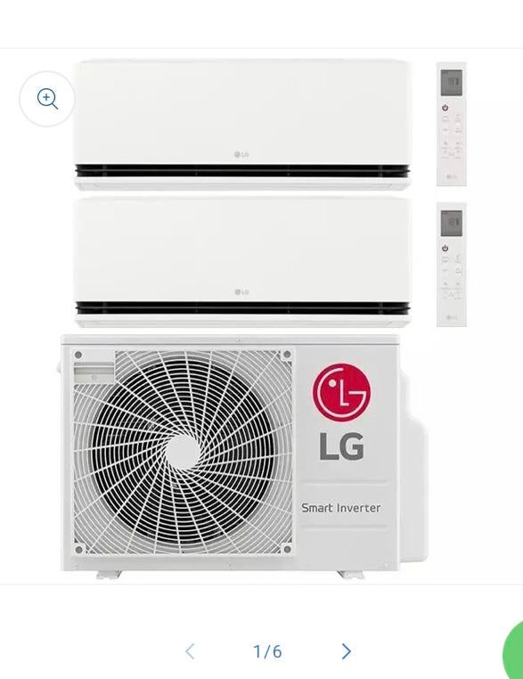 LG Ai AIR SPECIAL DUALCOOL, Ophalen, Koelen en Ontvochtigen, Timer, Nieuw