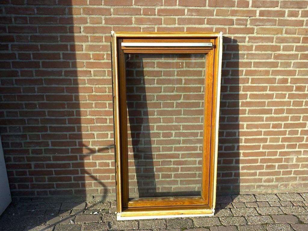 Velux dakraam 78x140 bxh incl gootstukken, Ophalen of Verzenden, Dakraam, Dubbelglas