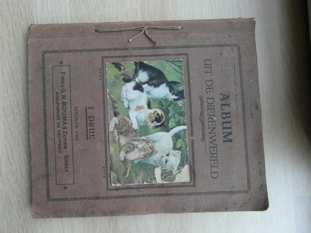 Album uit de dierenwereld, Antiek en Kunst, Antiek | Schoolplaten, Ophalen, Natuur en Biologie
