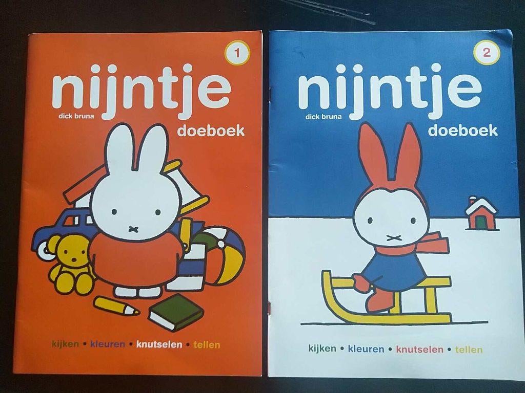2x Nijntje Doeboeken (Dick Bruna) – Nieuw/Onbeschreven, Boeken, Kinderboeken | Baby's en Peuters, Zo goed als nieuw, Ophalen of Verzenden