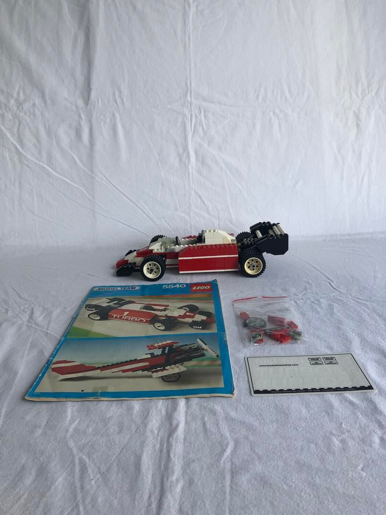 Model Team Lego 5540 - Formula 1 Racer - K5, Kinderen en Baby's, Speelgoed | Duplo en Lego, Lego, Lego, Gebruikt, Lego