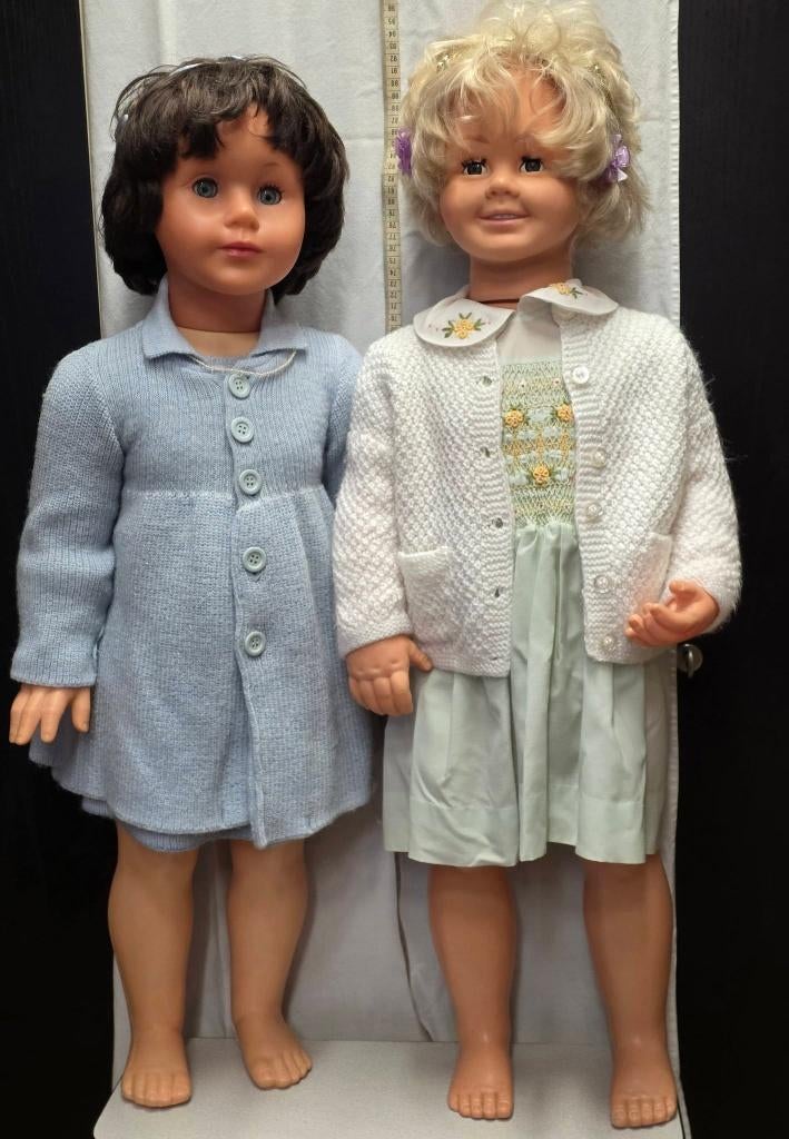 Vintage ( Etalage) poppen, Verzamelen, Poppen, Ophalen, Zo goed als nieuw, Pop