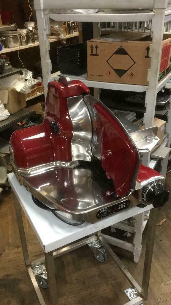 berkel snijmachine 834/safe in kleur, Zakelijke goederen, Horeca | Keukenapparatuur, Ophalen of Verzenden, Gebruikt, Bakkerij en Slagerij