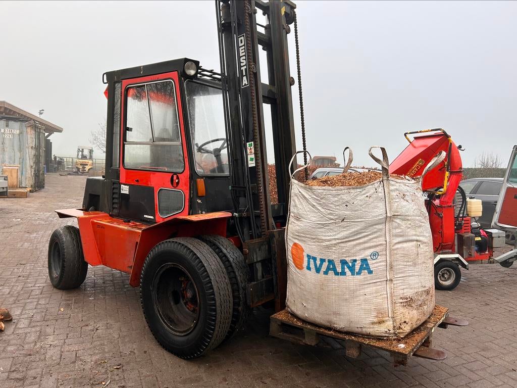 ruw terrein heftruck desta tilt zon 4 ton, Meer dan 4000 kg, Ophalen, Diesel, Heftruck