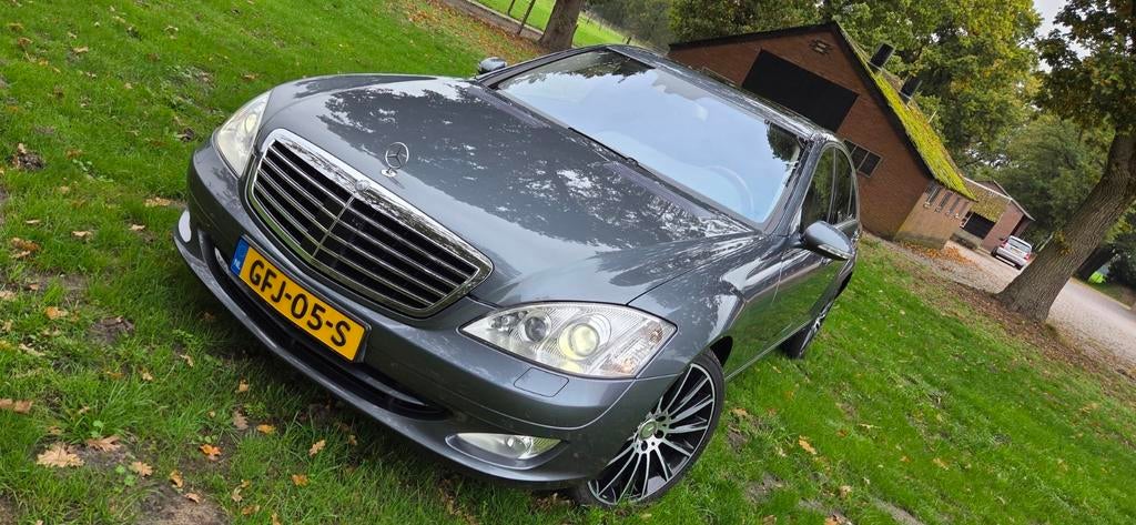 Mercedes-Benz S-Klasse 5.5 S500 AUT 2006 Grijs, Auto's, Automaat, Achterwielaandrijving, 8 cilinders, 388 pk