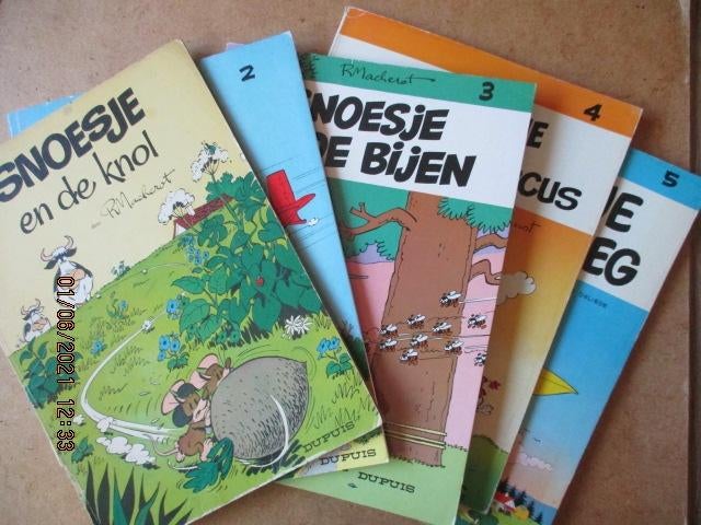 adv3967 snoesje, Eén stripboek, Ophalen, Gelezen
