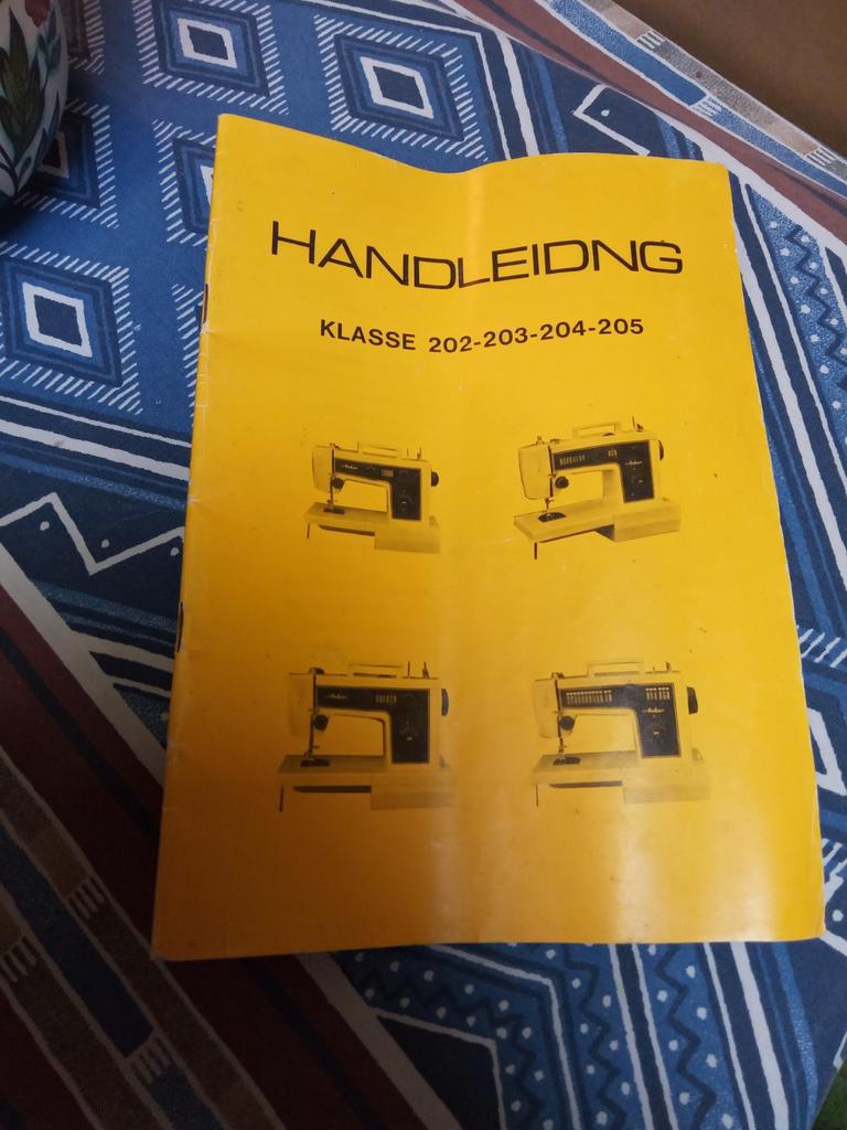Handleiding naaimachine Anker, Ophalen of Verzenden, Gebruikt, Toebehoren, Overige merken