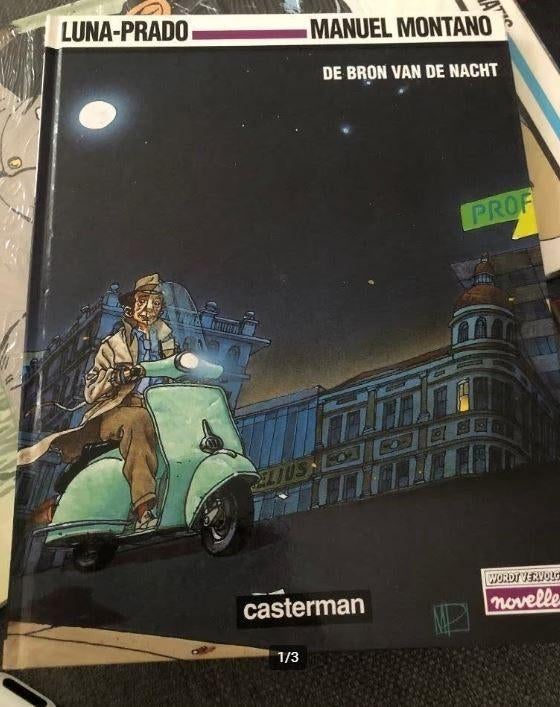 de bron van de nacht montano hardcover k5, Eén stripboek, Ophalen of Verzenden, Zo goed als nieuw
