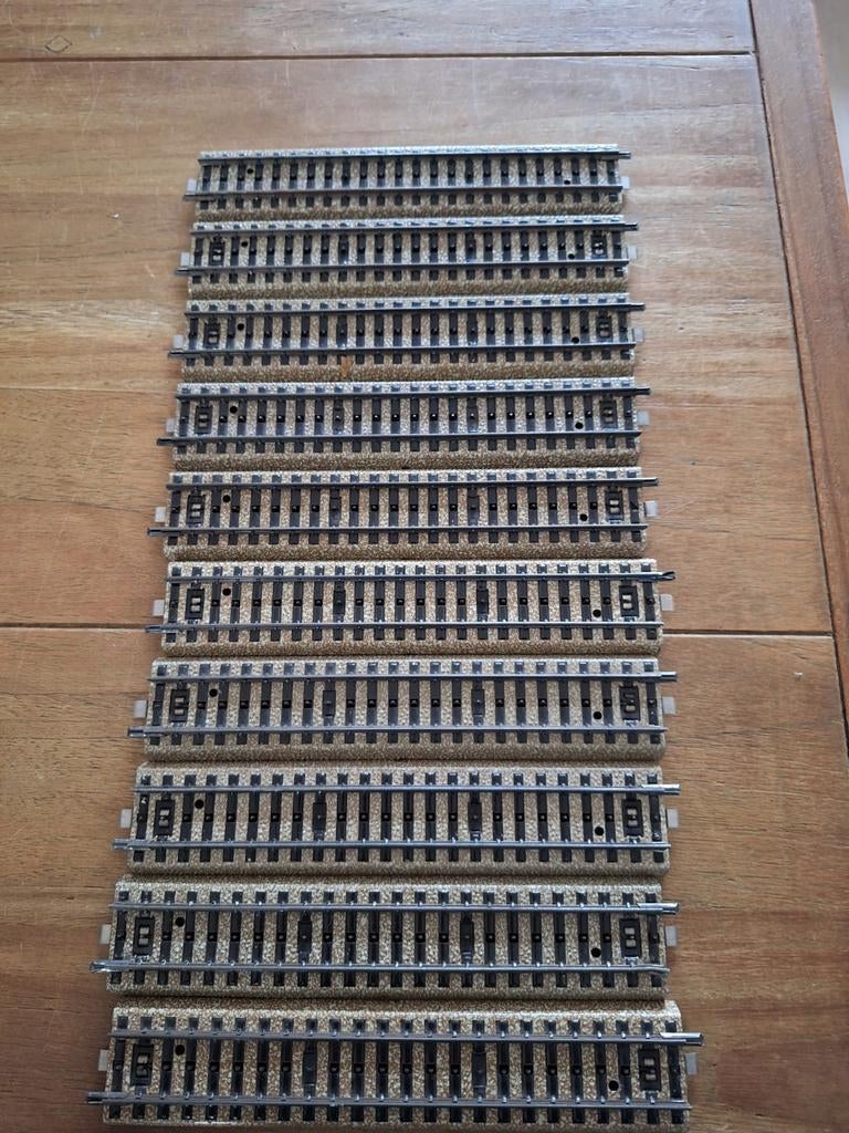 10 Marklin M Rails - Verzenden of Afhalen, Hobby en Vrije tijd, Modeltreinen | H0, Wisselstroom, Gebruikt, Rails, Ophalen of Verzenden