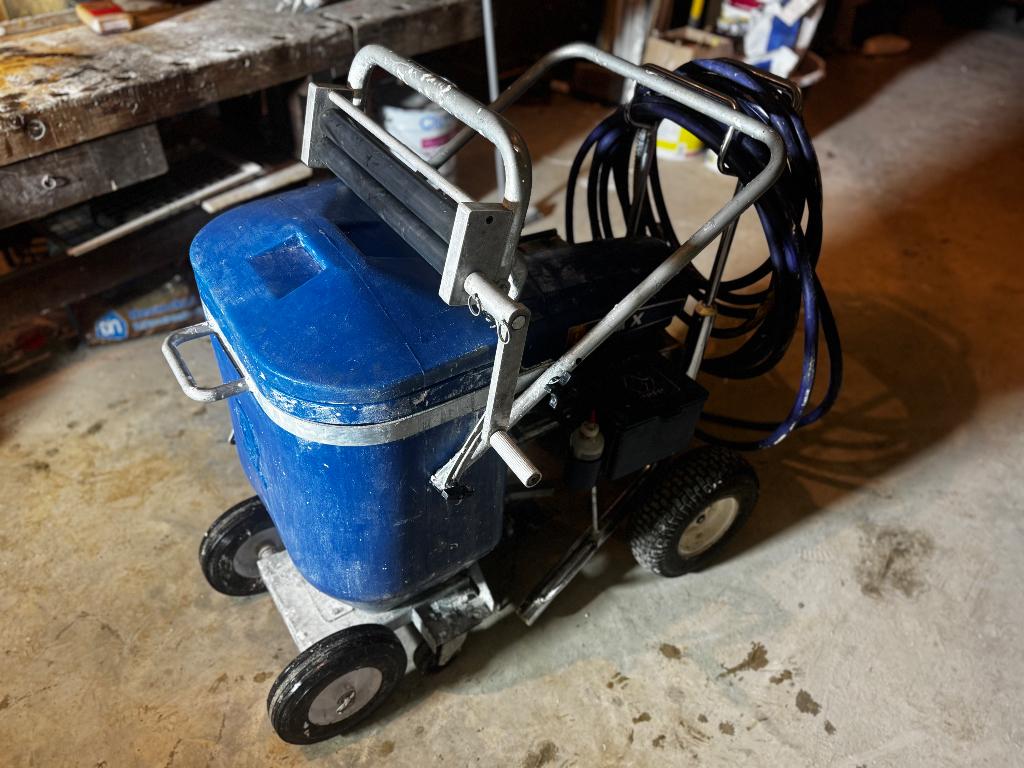Graco mark x airless dunpleister spuit, Ophalen