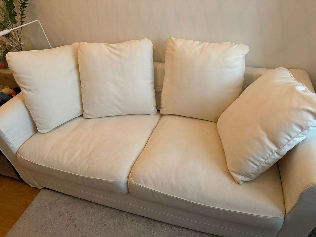 Bank van Ikea Grönlid 140 bij 200cm, Ophalen, Zo goed als nieuw, Tweepersoons, Minder dan 150 cm