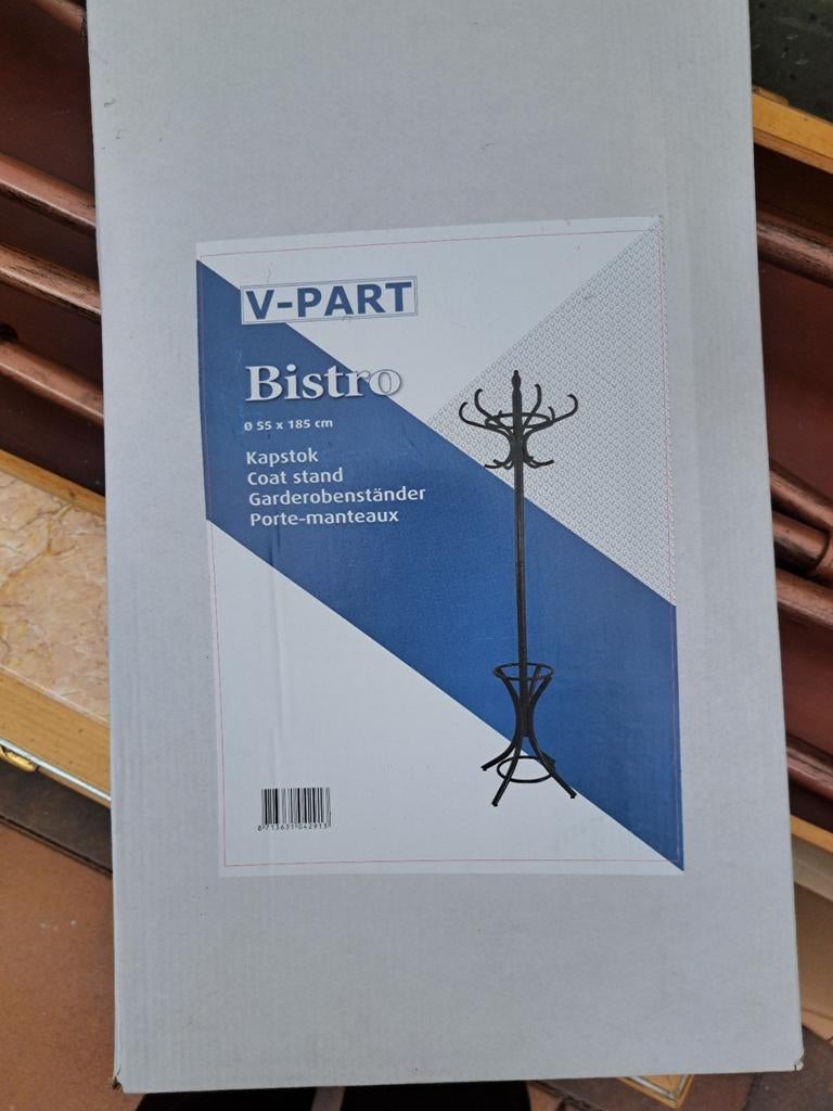 Bistro kapstok, Huis en Inrichting, Woonaccessoires | Kapstokken, Wandkapstok, Nieuw, Ophalen of Verzenden, Minder dan 100 cm