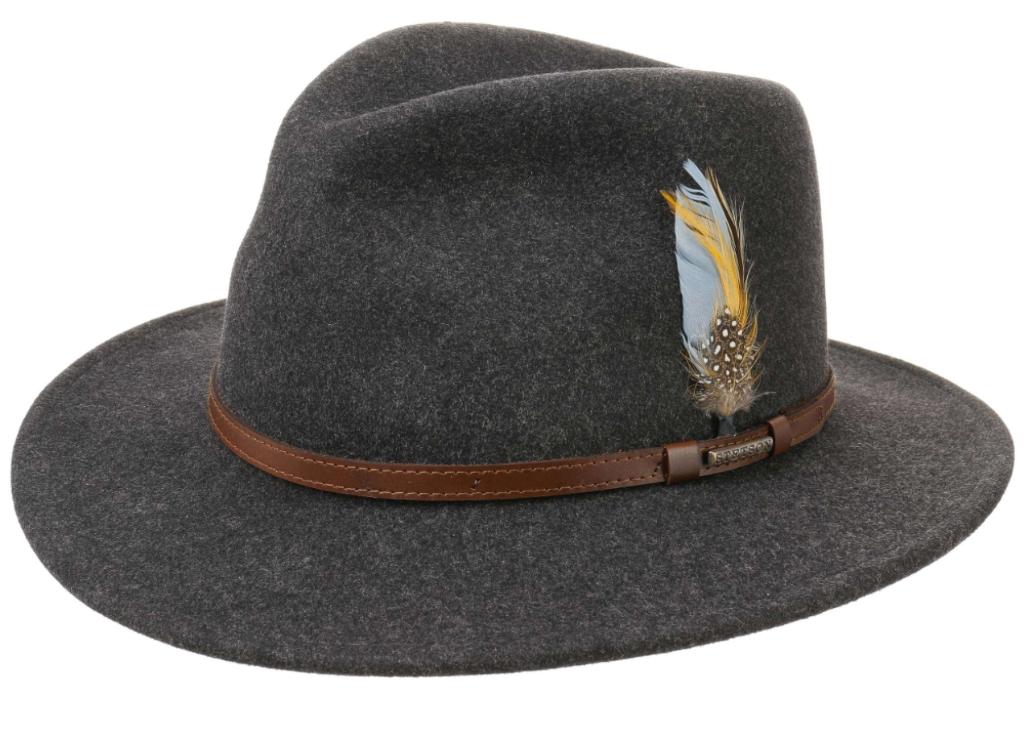 Stetson opvouwbare outdoor wollenhoed maat L Nieuwvan €299,-, Kleding | Heren, Hoeden en Petten, Ophalen of Verzenden, Zo goed als nieuw