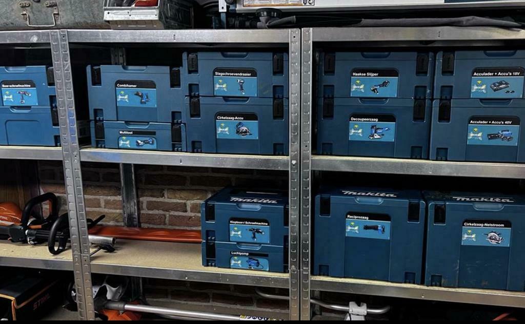 Makita MBOX stickers Macpak, Verzenden, Nieuw