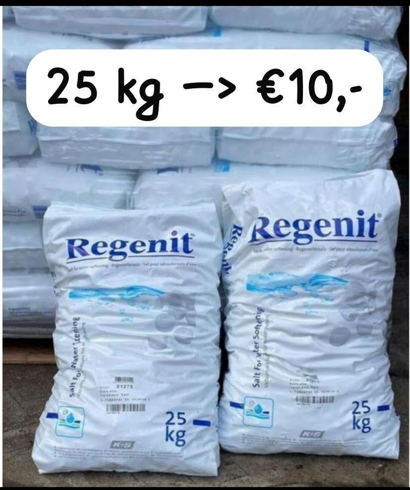 zouttabletten waterontharder 25 kg, Ophalen of Verzenden, Zo goed als nieuw, Waterontharder met zout
