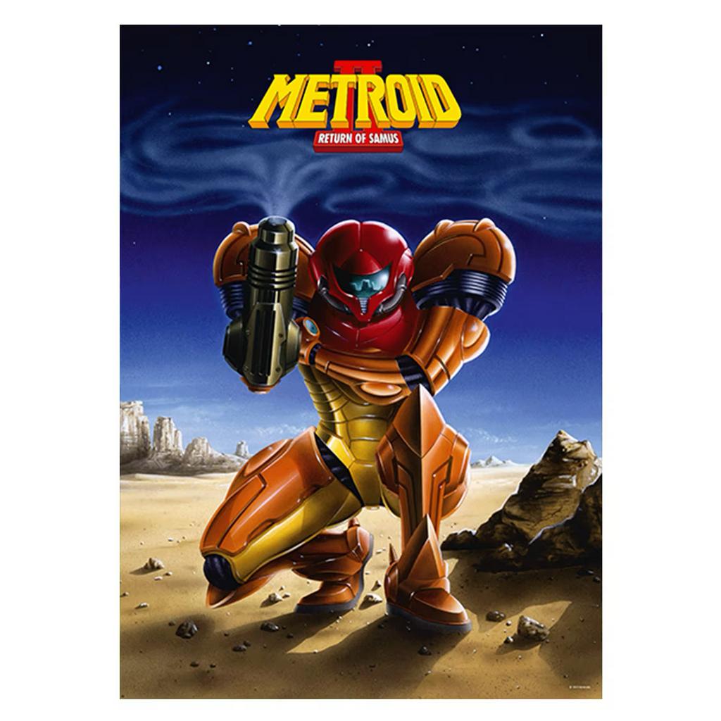 Nieuwe poster Metroid 2: Return of samus, Overige materialen, 50 tot 75 cm, Nieuw, Ophalen of Verzenden