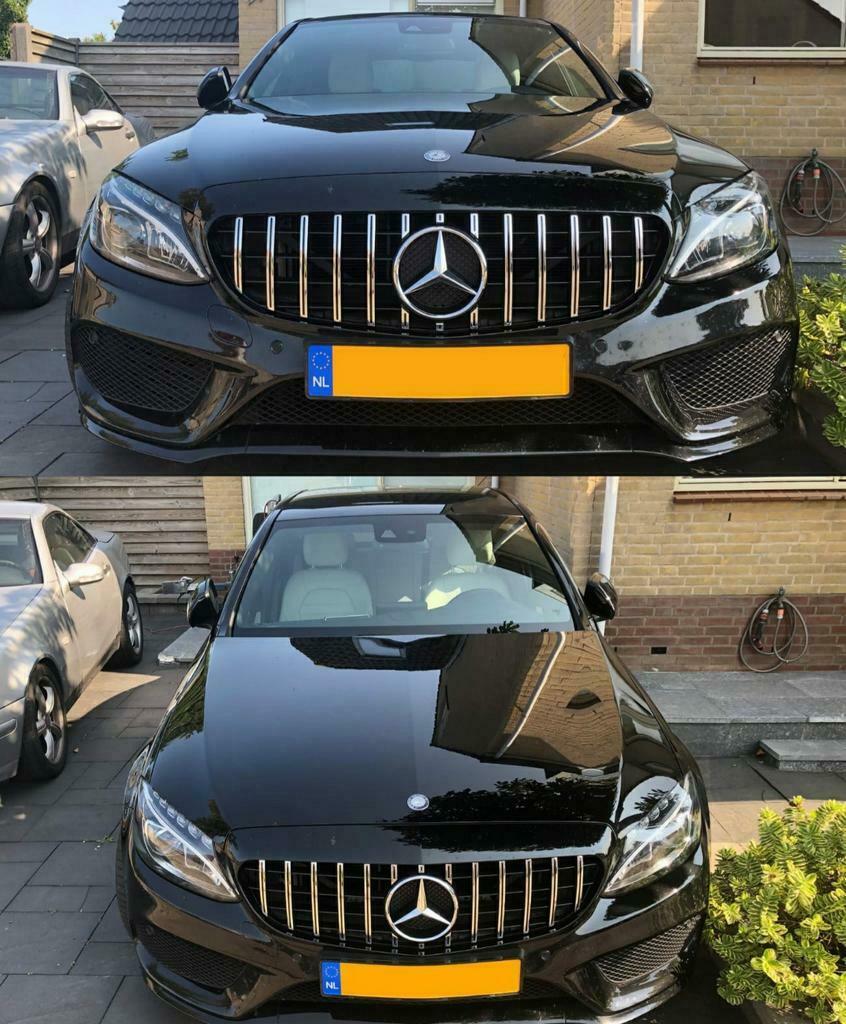 Mercedes W205 C Klasse AMG C63 Panamericana GT Grill, Voor, Mercedes-Benz, Nieuw, Ophalen of Verzenden