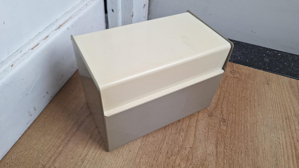 Vintage Velos 85 , made in England plastic  box, Antiek en Kunst, Ophalen of Verzenden