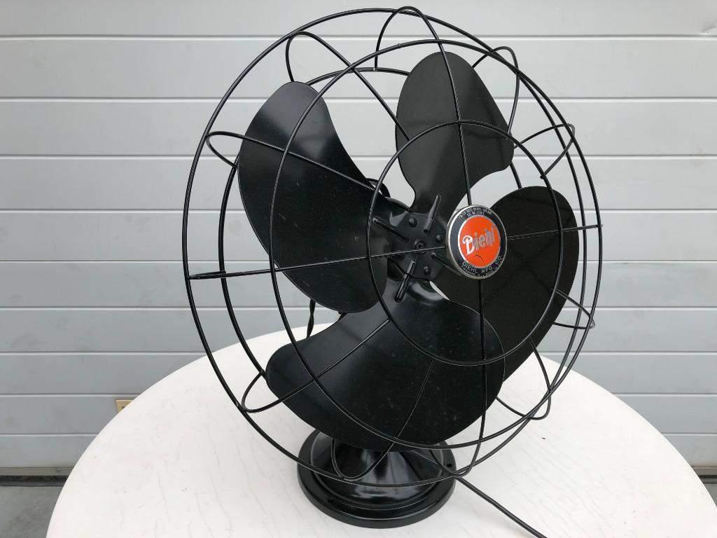 NIEUWSTAAT! Vintage retro Diehl USA oscillerende ventilator, Verzamelen, Retro, Ophalen of Verzenden, Huis en Inrichting