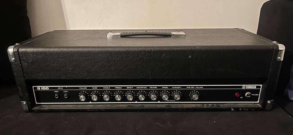 Vintage Yamaha G100 gitaar top jaren 70, Ophalen of Verzenden, Gebruikt, Gitaar, 100 watt of meer