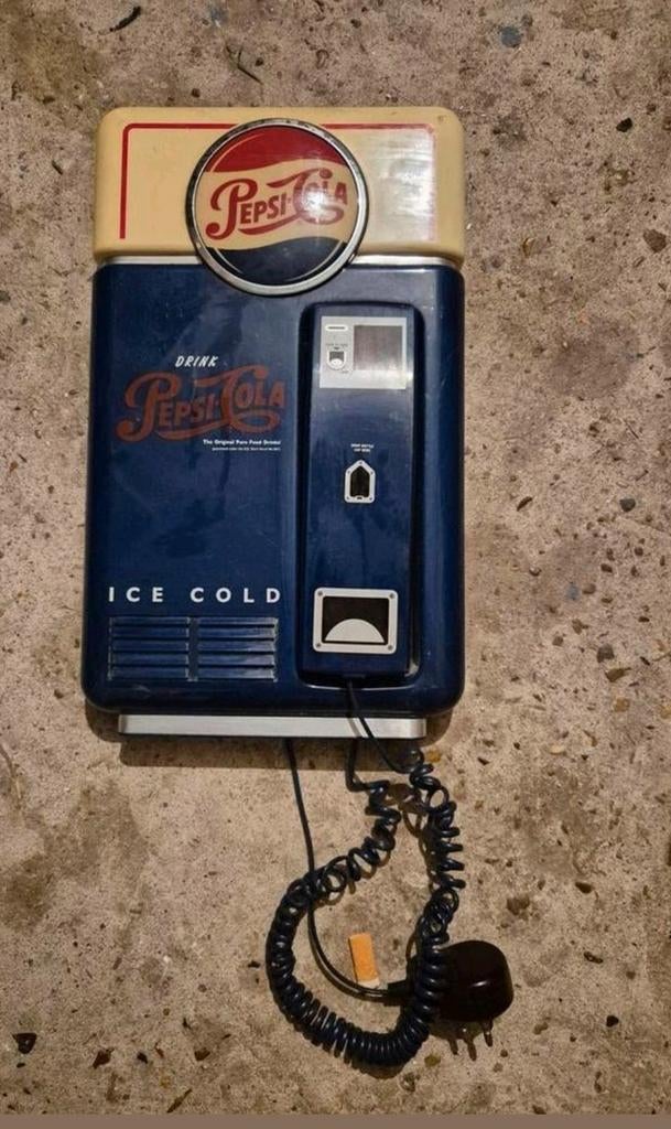 Pepsi Cola Telefoon - Leuk voor de verzamelaar!, Ophalen of Verzenden, Gebruikt, Auto