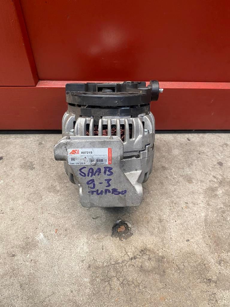 Dynamo Saab Opel Fiat Vauxhall ondnr A0721S 12757363, Ophalen of Verzenden, Saab
