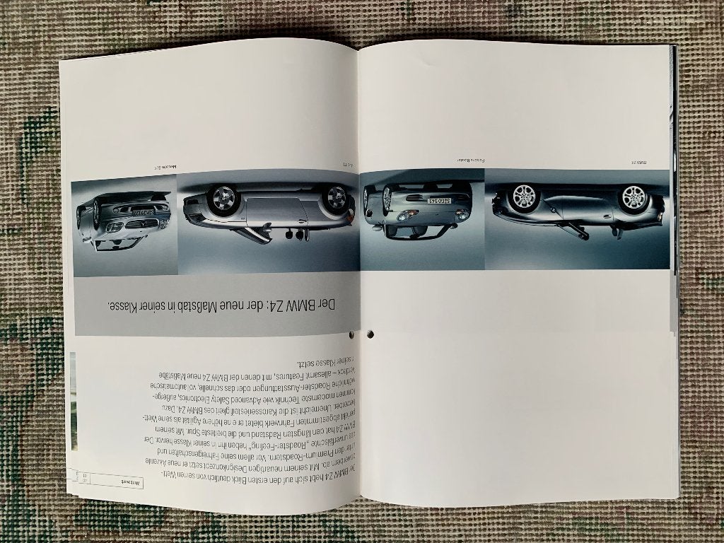 Foto 19 van Product informatie brochure BMW Z4 roadster E85 2002 izgs
