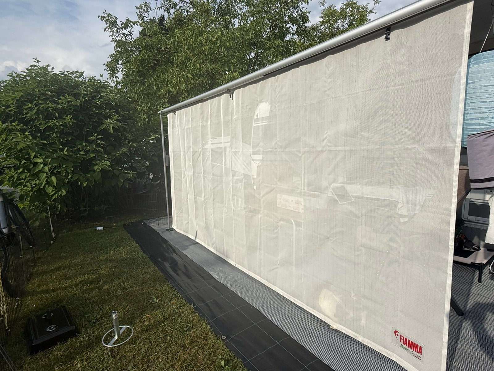 Zgan:Fiamma Sun View XL 400 Slechts 2x gebruikt! Sun Blocker, Ophalen of Verzenden, Zo goed als nieuw