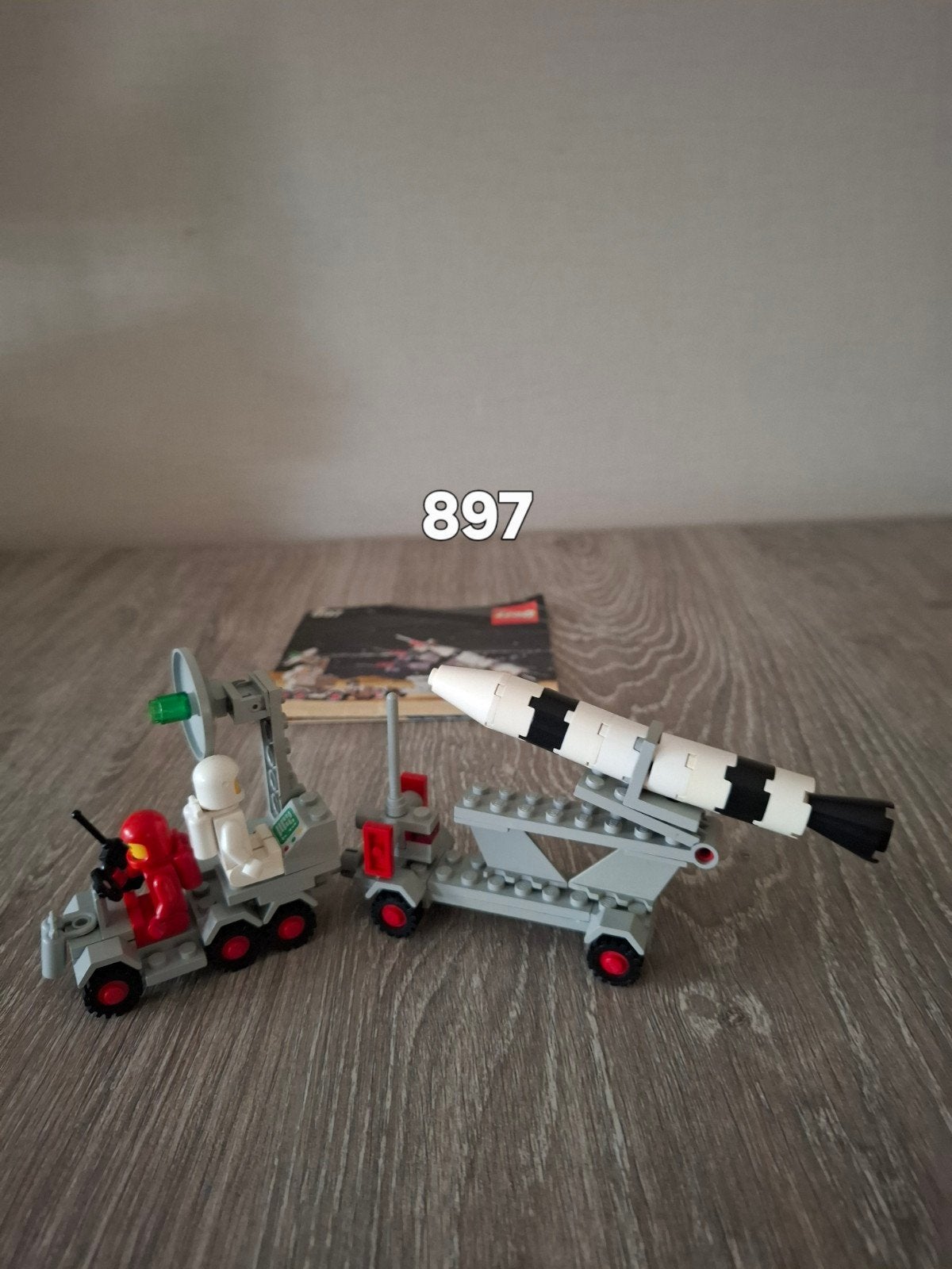 Lego Classic Space 897 Raketlanceerwagen, Kinderen en Baby's, Gebruikt, Lego, Ophalen of Verzenden, Space
